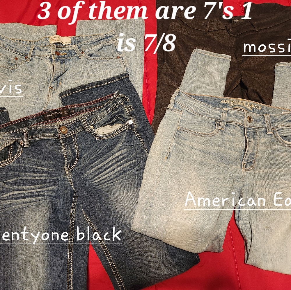 4 Piece Size 7 Pants